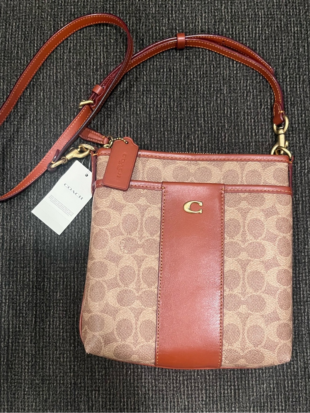Coach Kitt Signature Canvas Messenger Bag